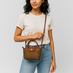 Longchamp Le Pliage S Handbag – Brown