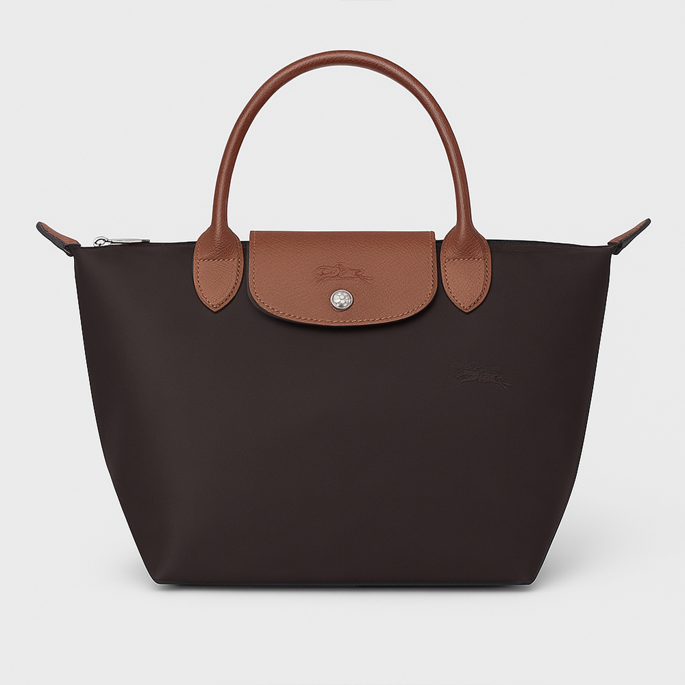 Longchamp Le Pliage M Handbag - Dark Brown