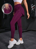 Sport Exploreva 2-in-1 Sports Leggings with Cell Phone Pocket