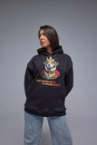 King Diego Printed Hooded Sweatshirt