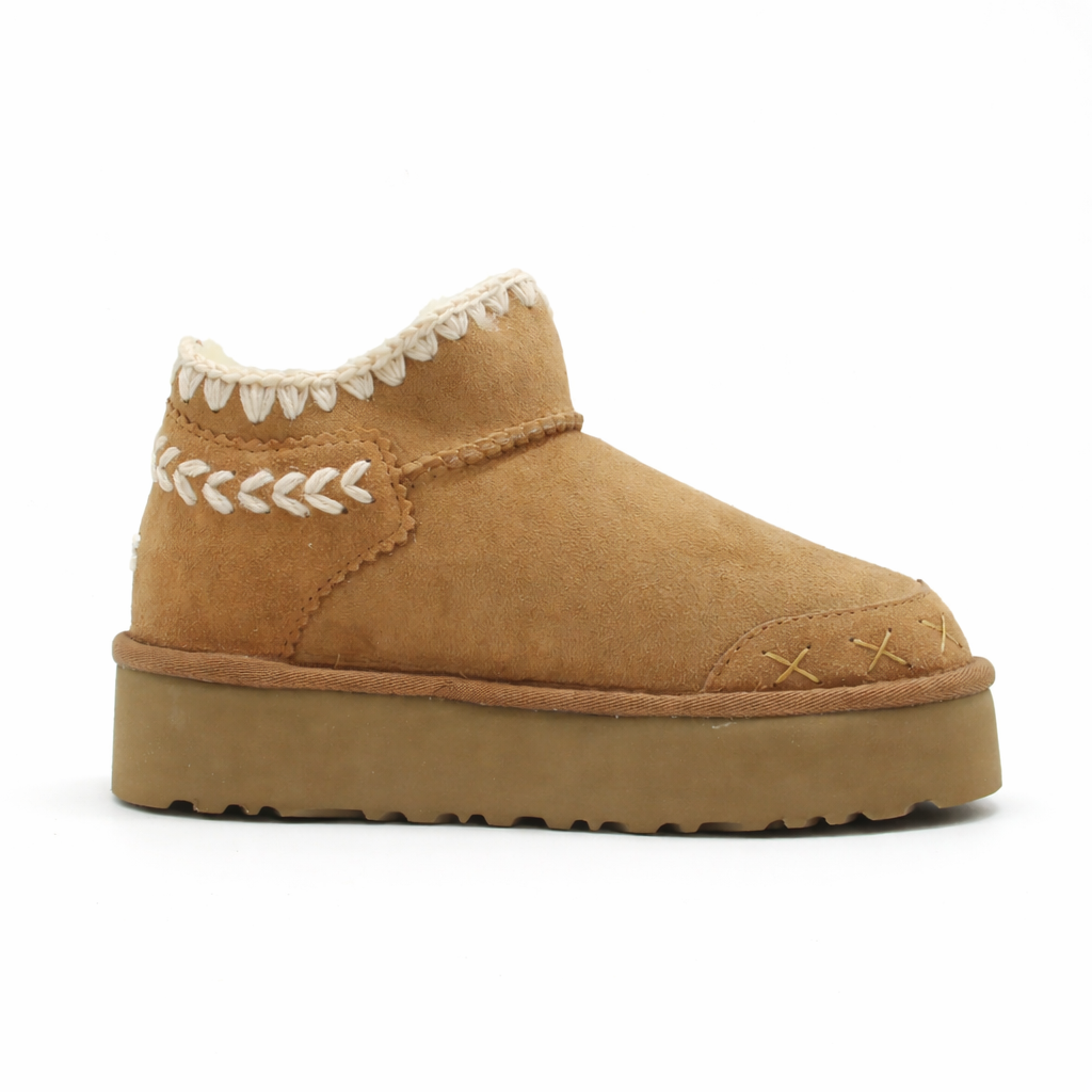 UGG Classic Ultra Printed Mini Boot Chestnut