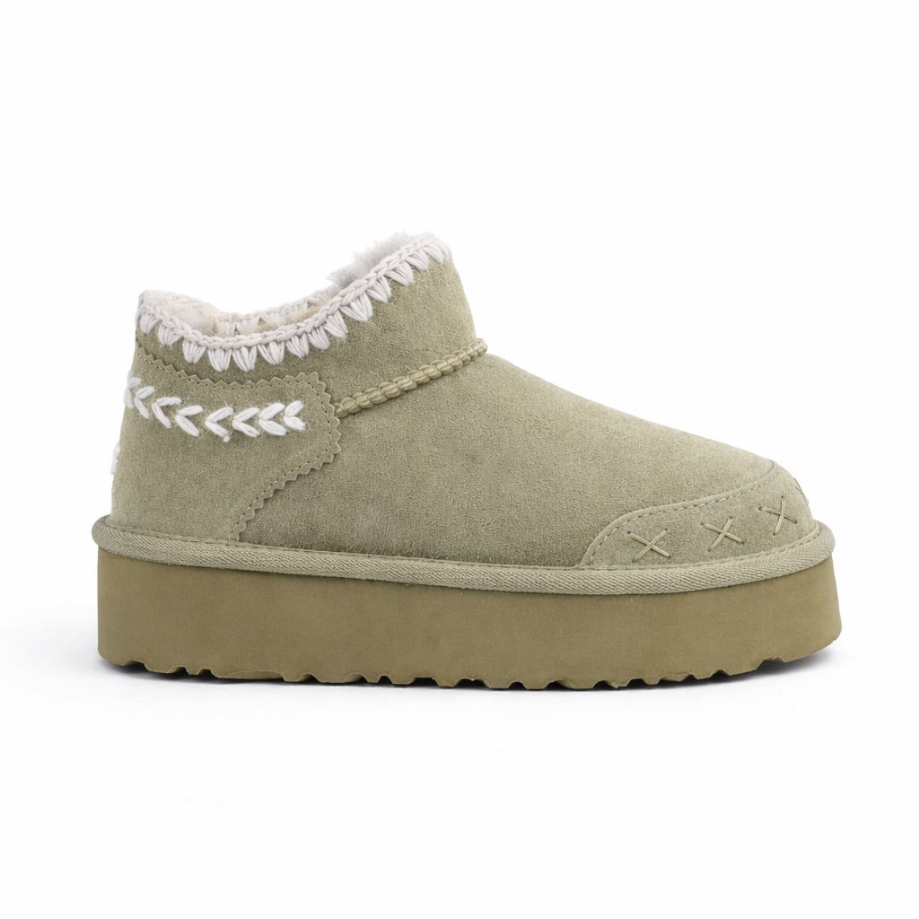 UGG Classic Ultra Printed Mini Boot Oil