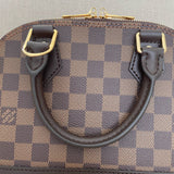 Louis Vuitton Alma Bb Leather Handbag