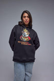 King Diego Printed Hooded Sweatshirt