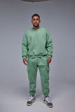 Crew Neck Mint Set Green