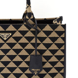 Prada Symbole Bag In Embroidered Fabric