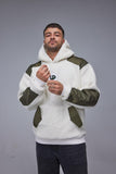 Hoodie Sweatshirt Fur White