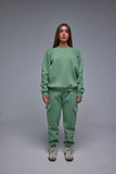 Crew Neck Mint Set Green