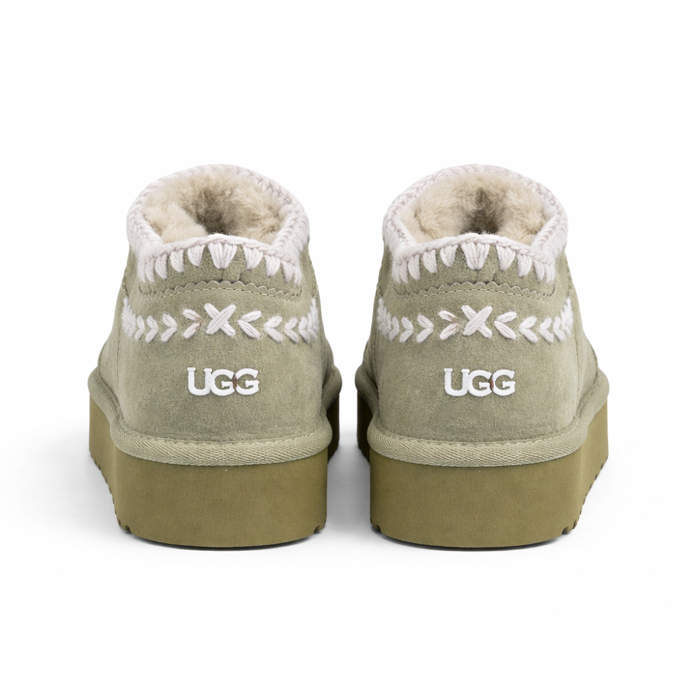 UGG Classic Ultra Printed Mini Boot Oil