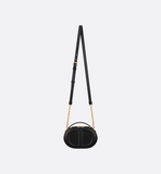 Christian Dior CD Signature Oval Camera Bag Black