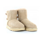 UGG Mini Bailey Bow II Metallic Beige