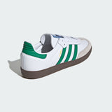 Adidas Samba OG Shoes Cloud White / Green