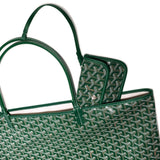 Goyard Saint Louis Gm Green Bag