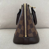 Louis Vuitton Alma Bb Leather Handbag