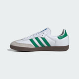 Adidas Samba OG Shoes Cloud White / Green