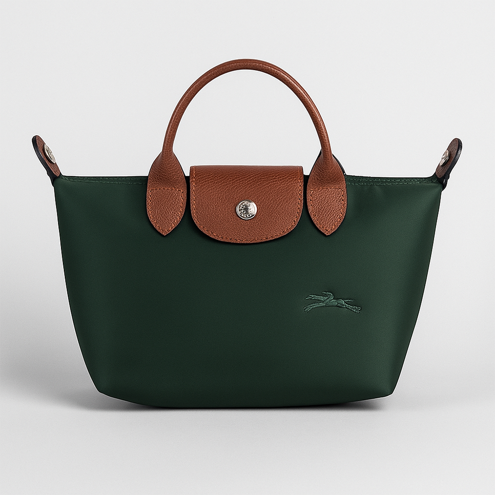 Longchamp Le Pliage S Handbag – Green Canvas