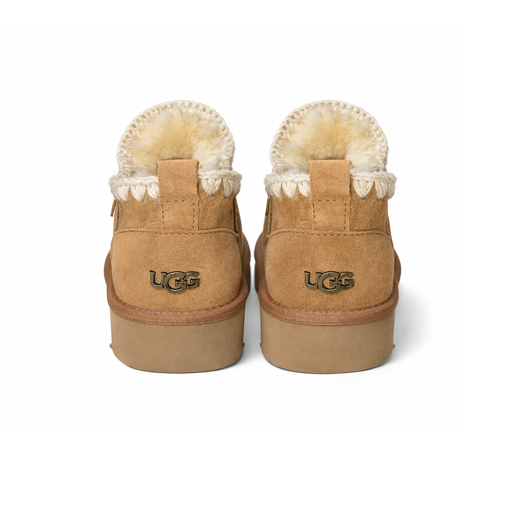 UGG Classic Ultra Zipper Mini Boot Chestnut