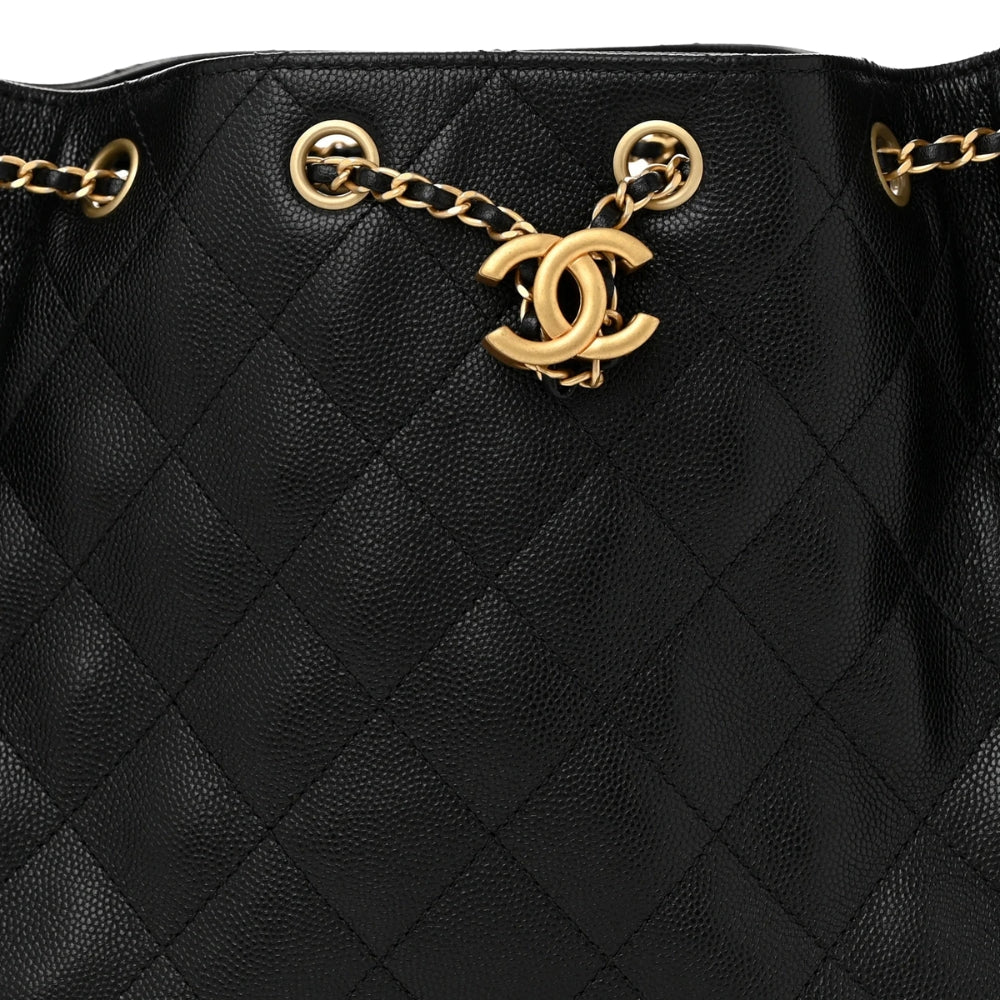Chanel Small Classic Flap Bag 25 – Black Caviar Quilted Leather