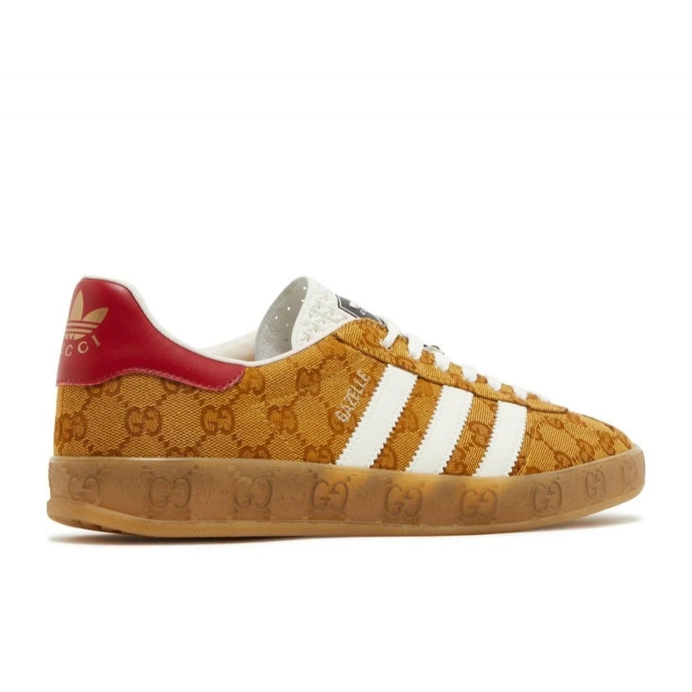 Adidas x Gucci Gazelle GG Monogram Sneakers