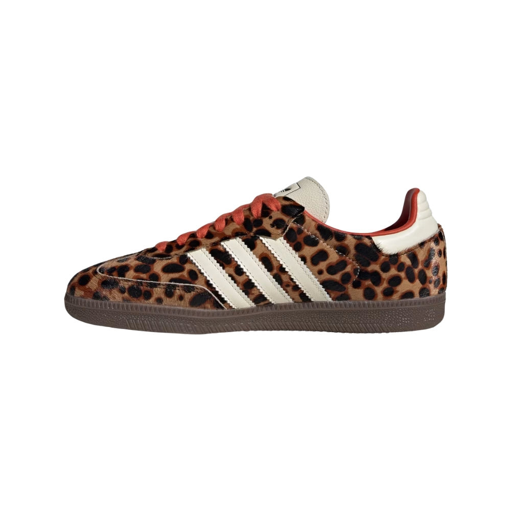 Adidas Samba OG Orange White Leopard