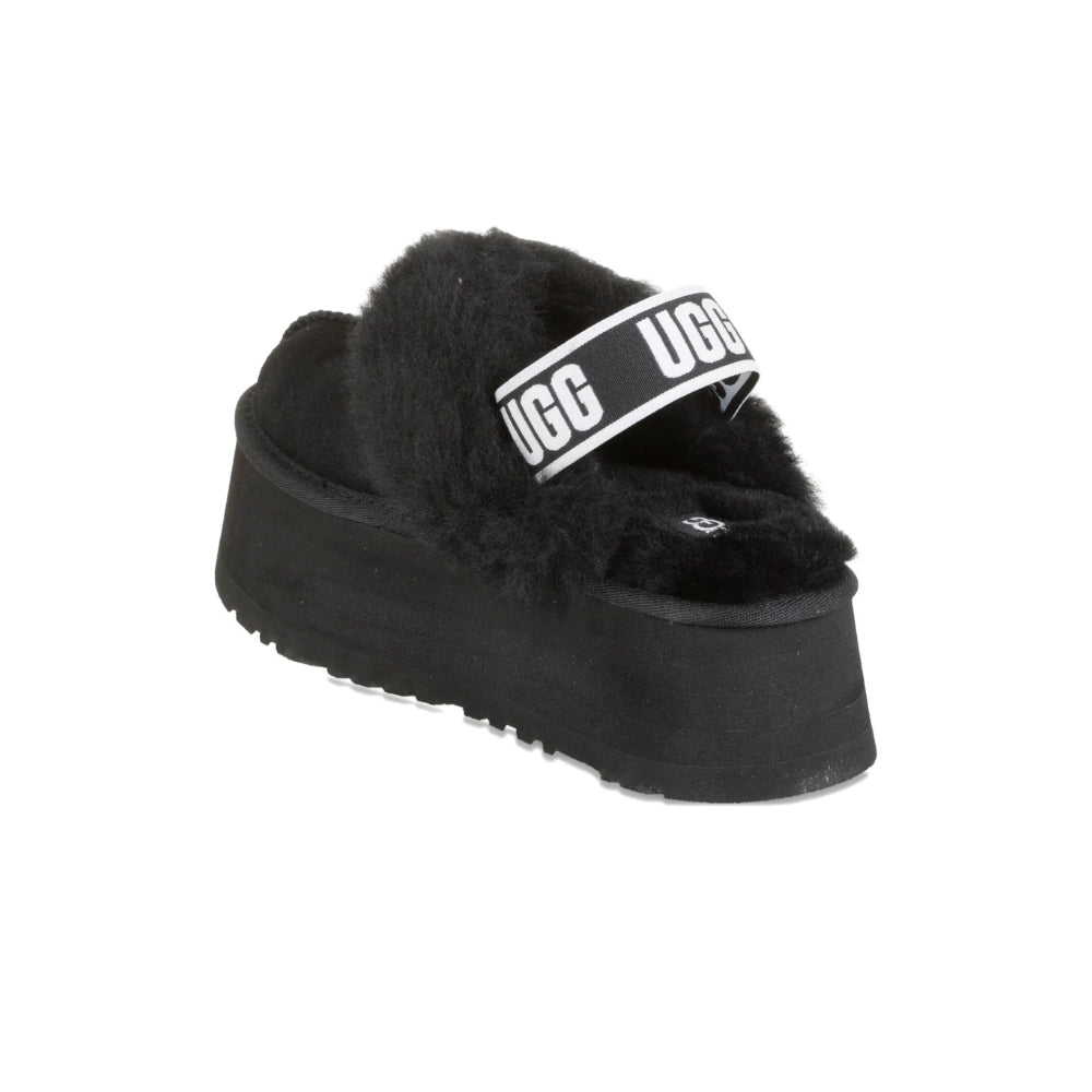 UGG Funkette Platform Slipper Black