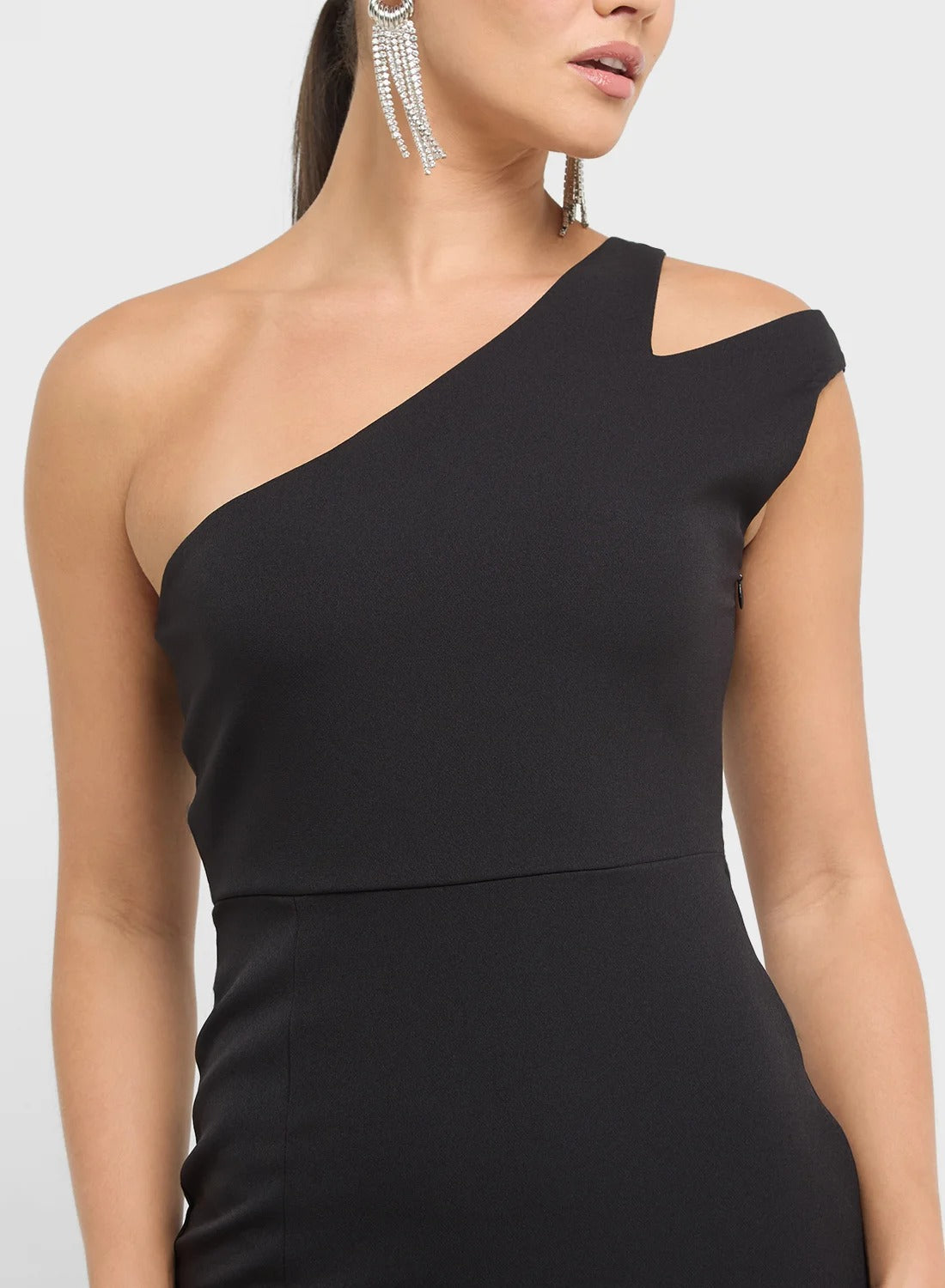 Asymmetric Column Dress