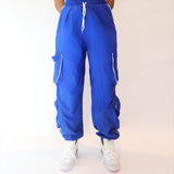 Blue Pocket Pants