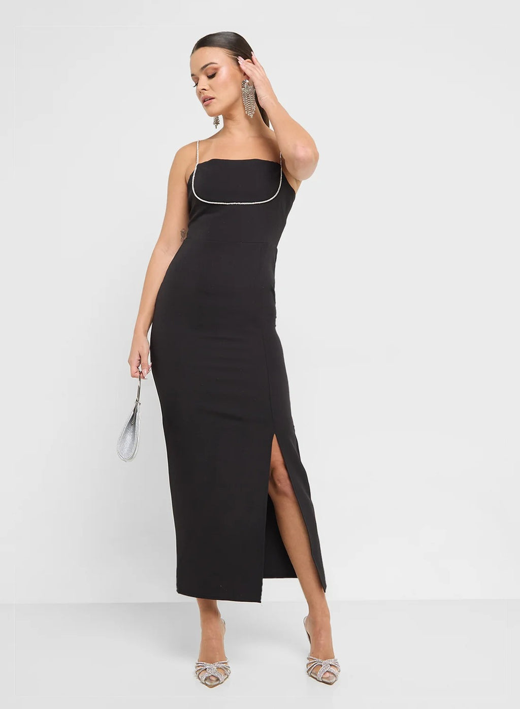 Black Midi Dress