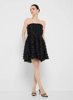 Floral Strapless Dress