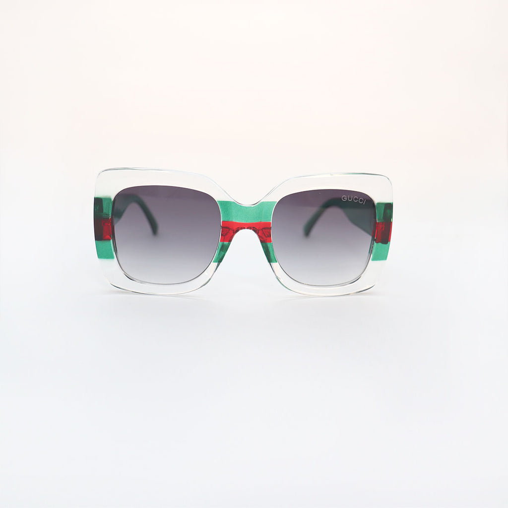 SQUARE GREEN FRAME - All About Eg