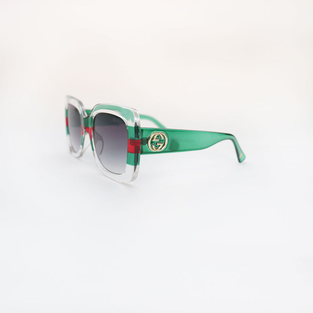 SQUARE GREEN FRAME - All About Eg