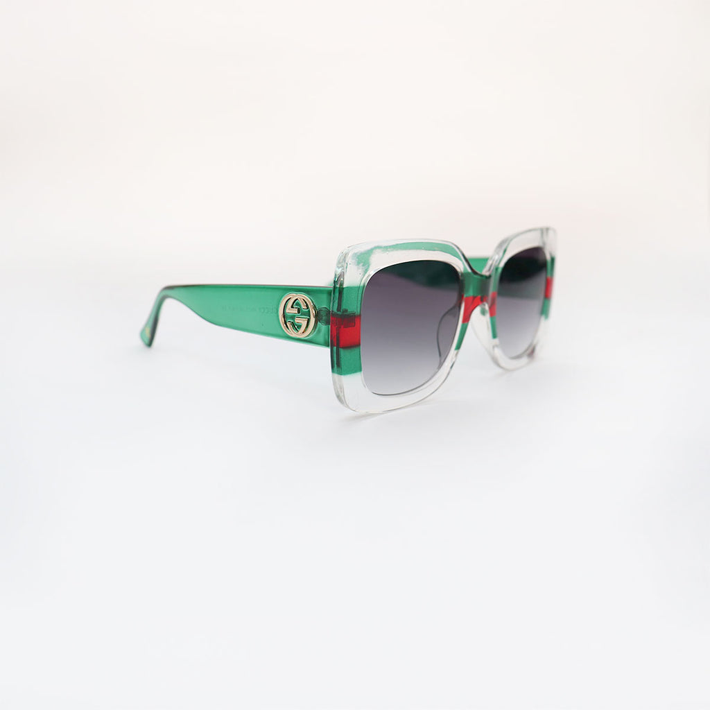 SQUARE GREEN FRAME - All About Eg