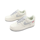 Supreme x The North Face x Nike Air Force 1 07 Low Off White Grey