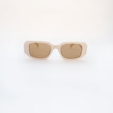 BEIGE FRAME BEIGE LENS