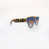 TIGER FRAME BLUE LENS