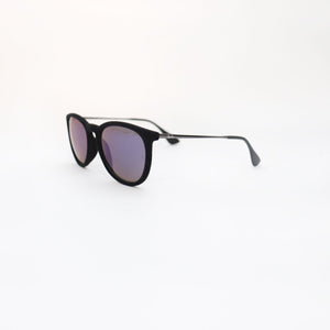 Sunglasses BLACK FRAME BLUE LENS