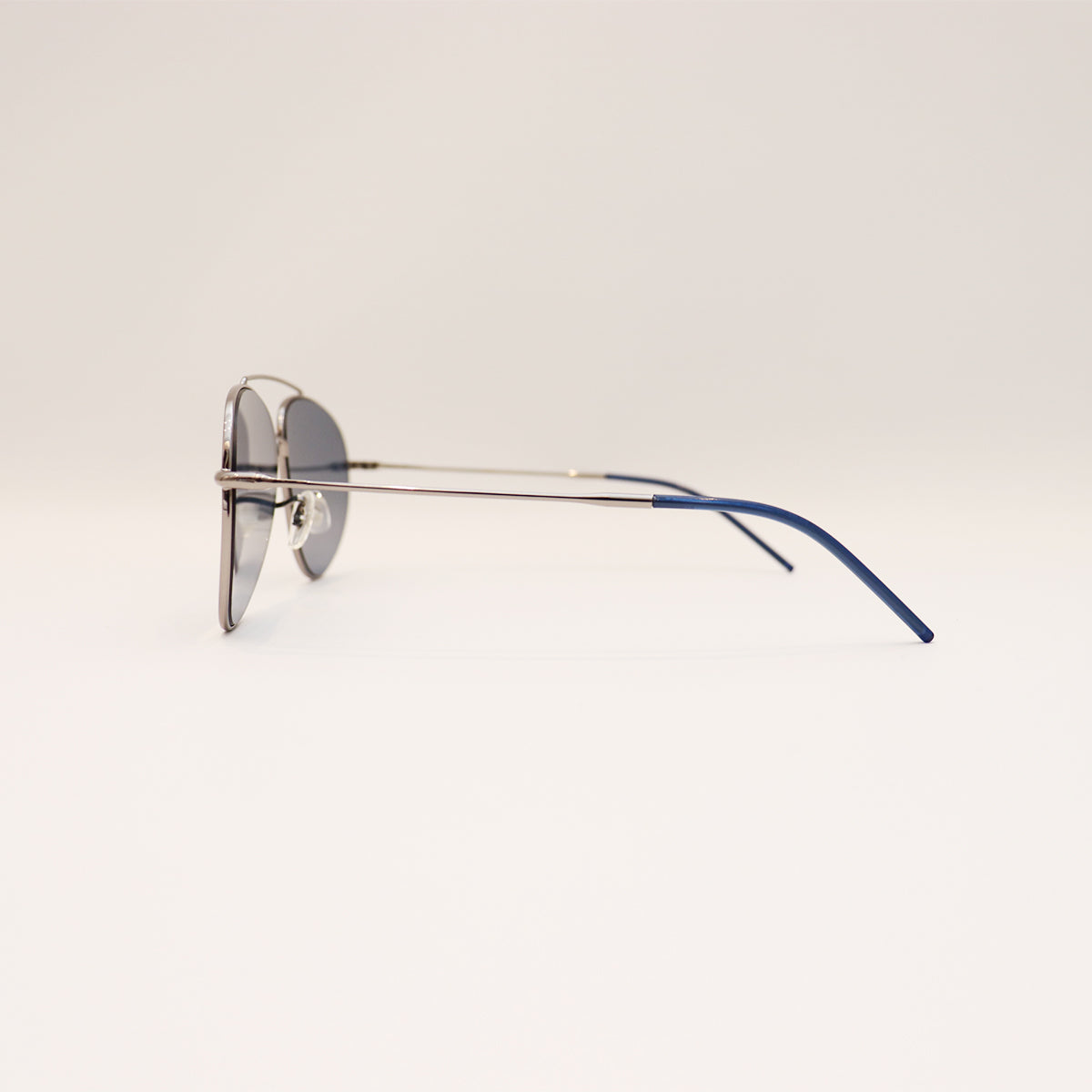 RAY-BAN AVIATOR REVERSE SILVER FRAME BLUE LENS - All About Eg