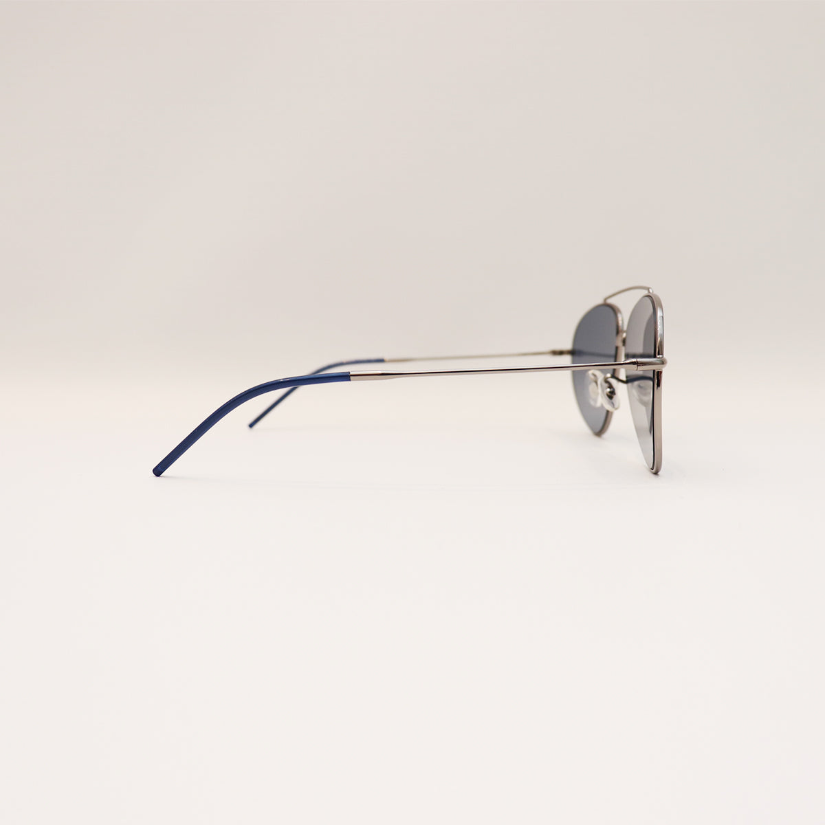 RAY-BAN AVIATOR REVERSE SILVER FRAME BLUE LENS - All About Eg