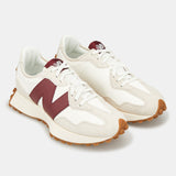 New Balance 327 Low Top Sneaker 'White Dark Red'