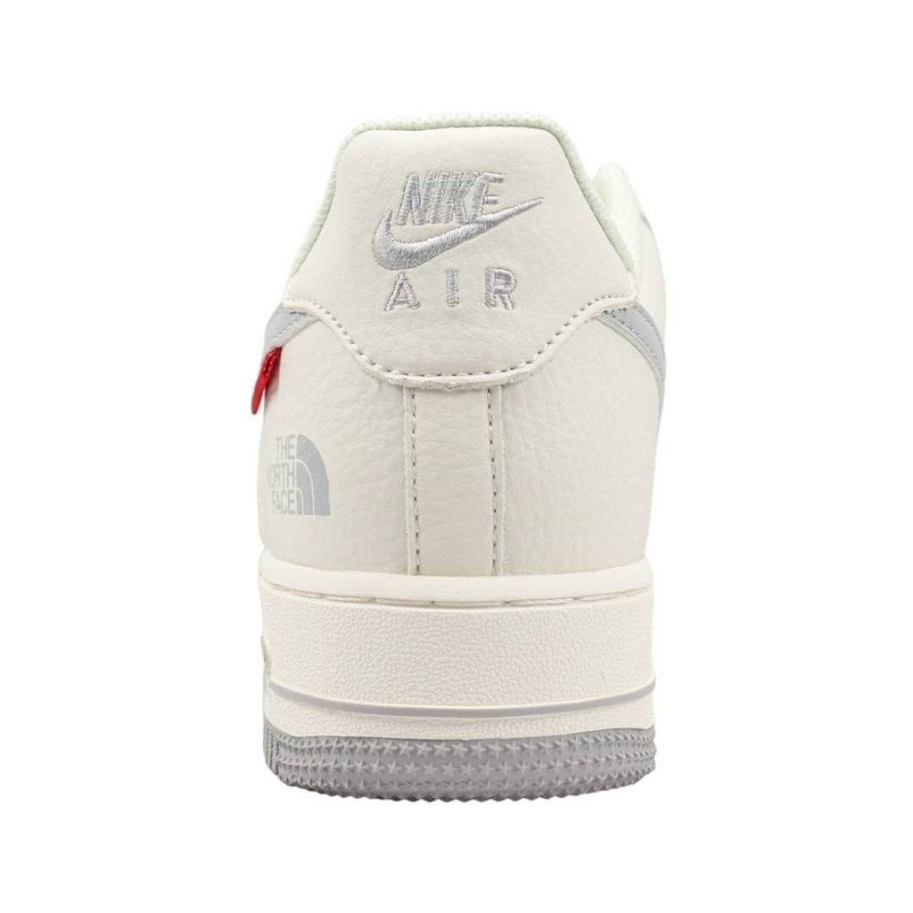 Supreme x The North Face x Nike Air Force 1 07 Low Off White Grey - All About Eg