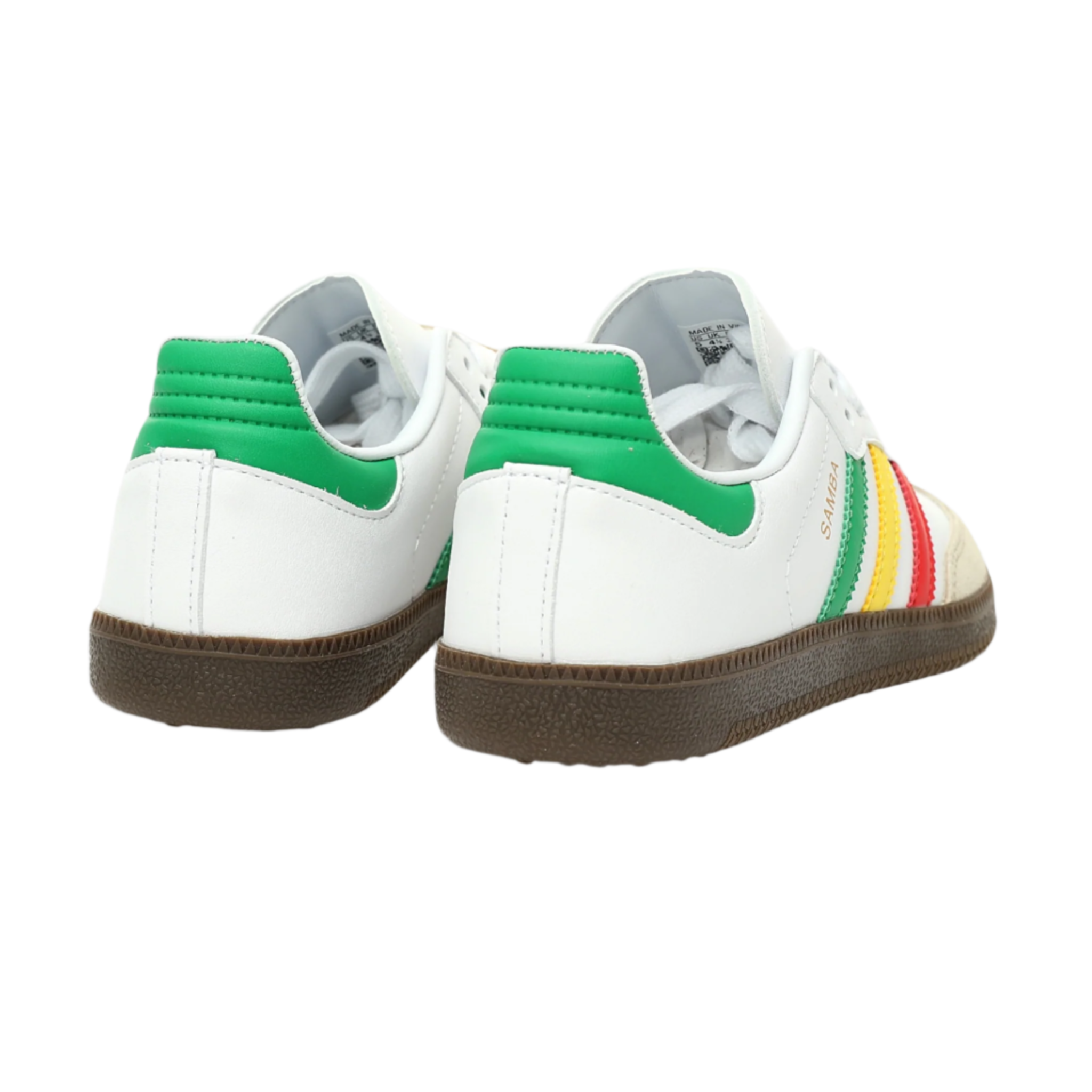 Adidas Samba OG Rasta Pack Sneakers - White - All About Eg