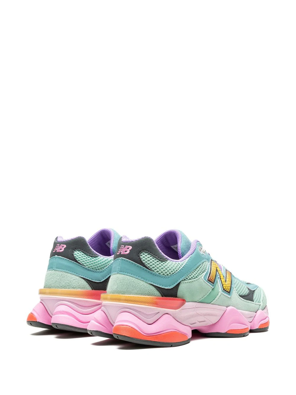 New Balance 9060 “Warped” Pink Green - All About Eg