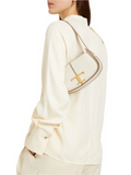 Tod's Micro Deni Lume leather top handle bag White