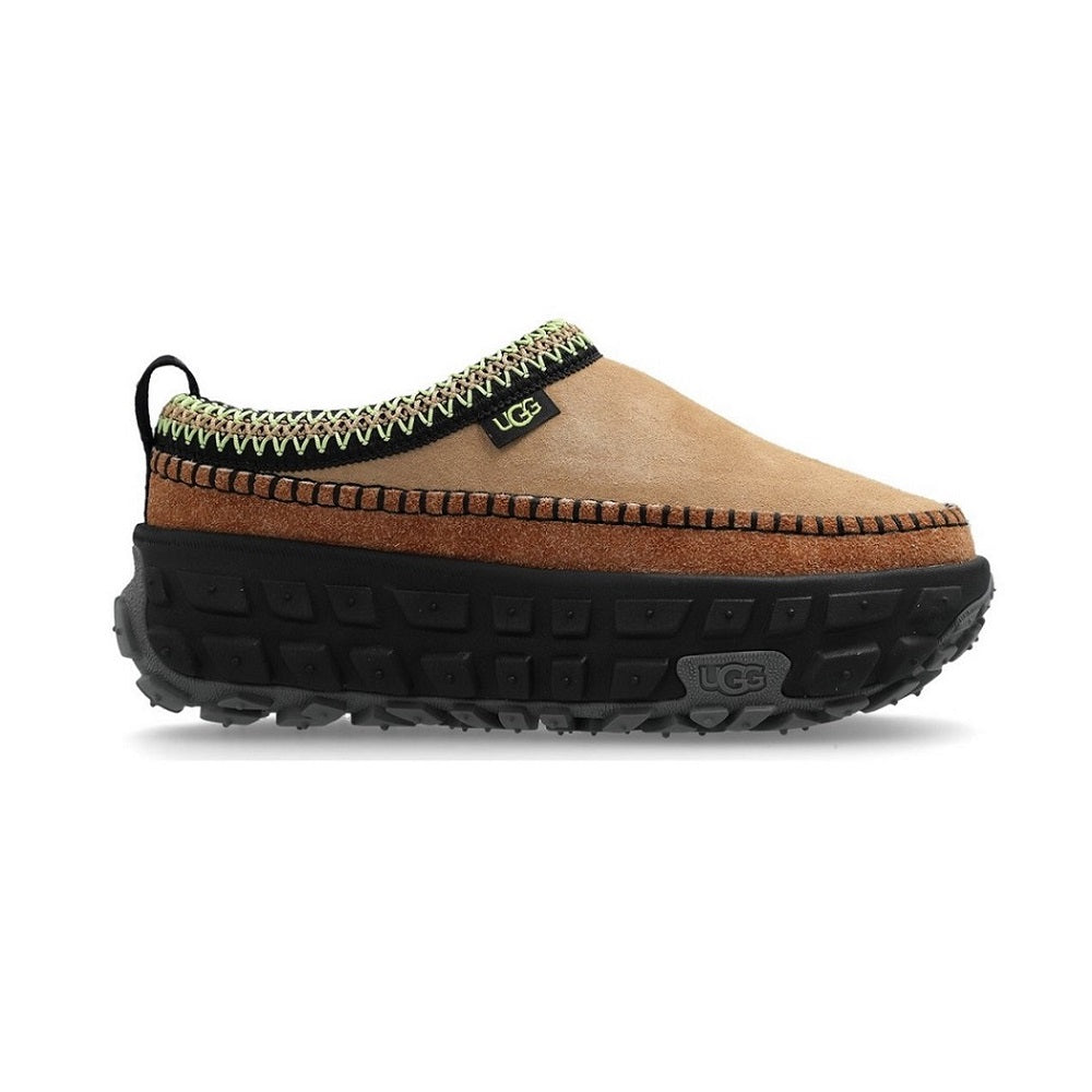 UGG Venture Daze Platform Contrast Stitched Slippers