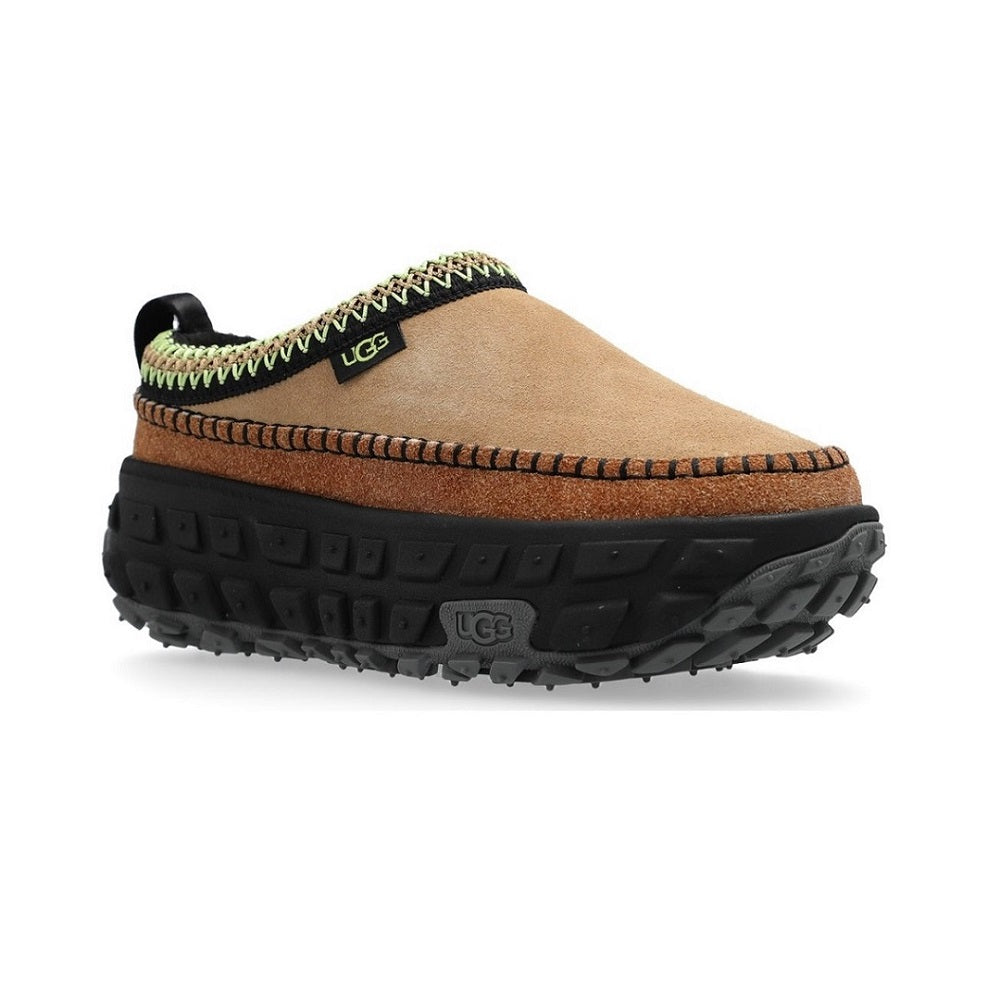 UGG Venture Daze Platform Contrast Stitched Slippers