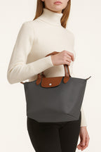 Longchamp Le Pliage M Handbag - Dark Grey