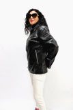 Black leather jacket - All About Eg