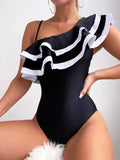 Layered one piece swimwear - All About Eg