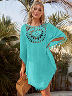 Beach Tassel Hem Cover Up - All About Eg
