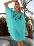 Embroidery Fringe Trim Cover Up - All About Eg